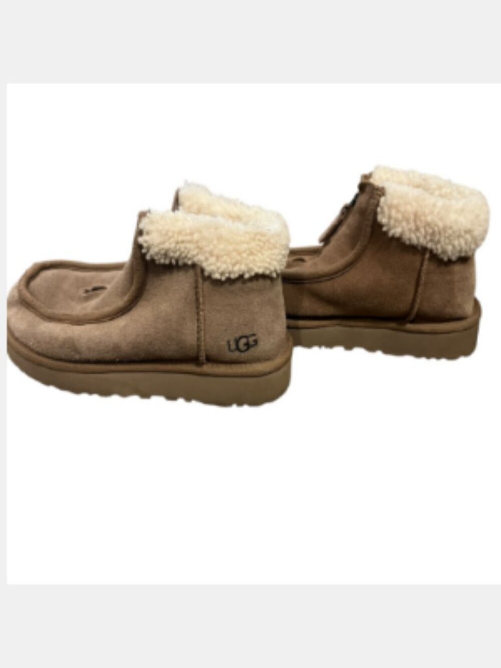 UGG Classic Ultra Mini Chestnut Suede Boots Size